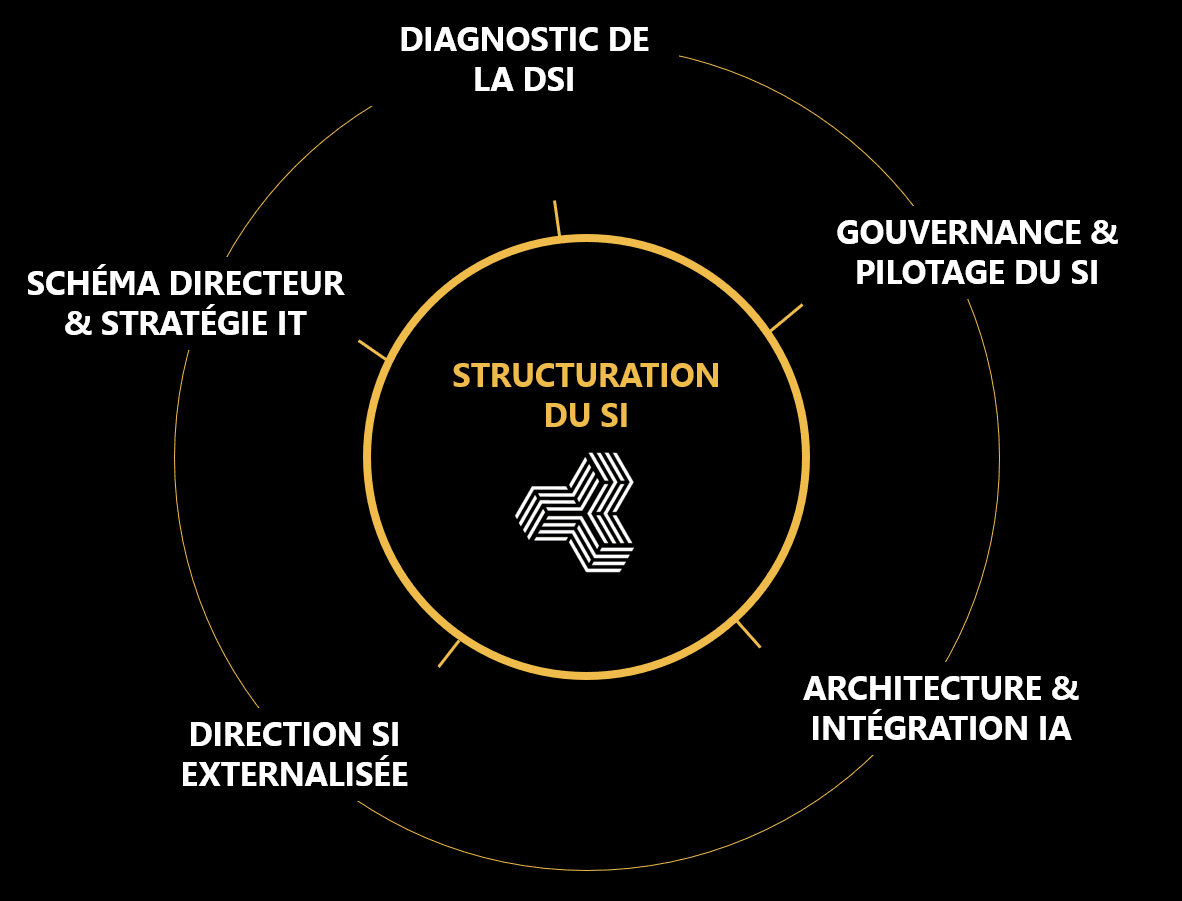 Schéma Structuration du SI